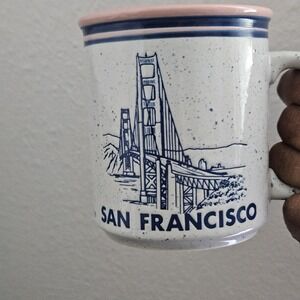 San Francisco‎  Bridge Speckled Ceramic Mug